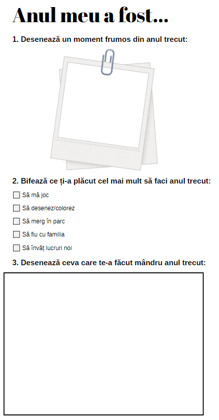 Retrospectiva anului trecut