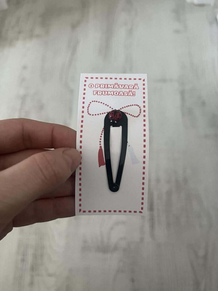 Agrafă – mărțișor